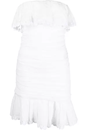Isabel Marant Vestido corto Oxani con hombros descubiertos
