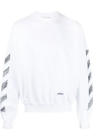 OFF-WHITE Sudadera con estampado Scribble Diag