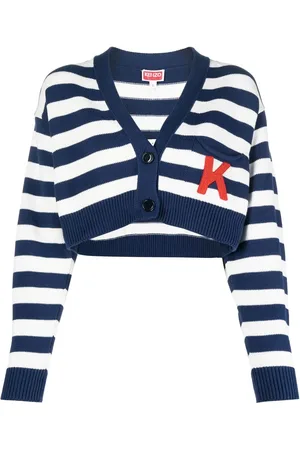 Kenzo Cárdigan corto Nautical Stripes