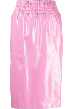 Tom Ford Falda midi con efecto texturizado