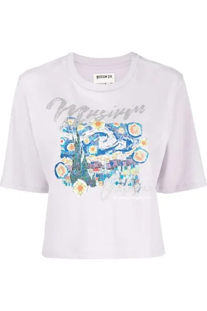 Musium Div. Playera corta con ilustración estampado