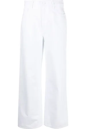 RAF SIMONS Jeans rectos con tiro alto