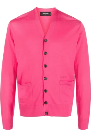 Dsquared2 Cárdigan tejido fino con cuello en V