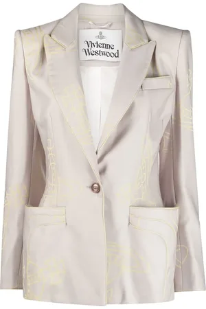 Vivienne Westwood Blazer con estampado Orb