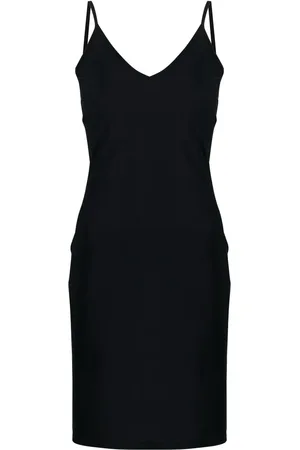 Jil Sander Vestido corto con cuello en V