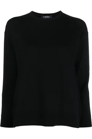 Max Mara Suéter tejido con cuello redondo