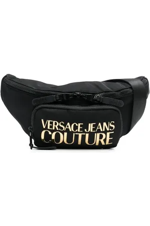 VERSACE Cangurera con logo estampado