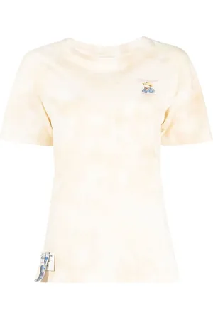 Musium Div. Playera con estampado tie-dye