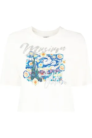Musium Div. Playera corta con ilustración estampada