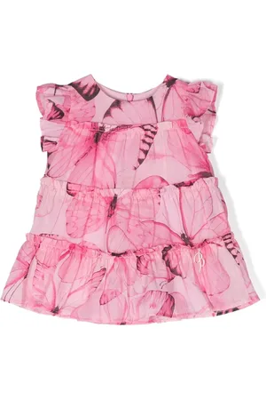 MISS BLUMARINE Falda con estampado de mariposas