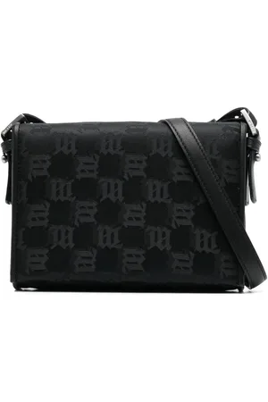 MISBHV Bolsa crossbody con monograma en jacquard