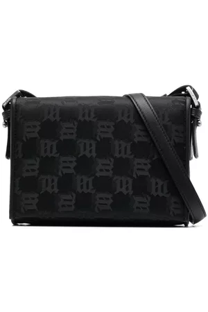 MISBHV Bolsa crossbody con monograma en jacquard