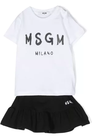 Msgm Bebé Sets de ropa - Conjunto con logo estampado