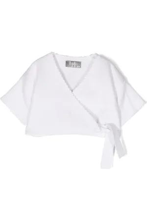 Il gufo Top con diseño cruzado