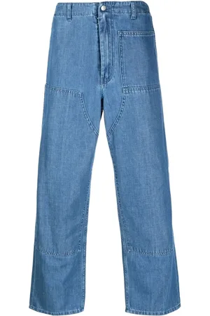 Maison Margiela Pantalones rectos con bolsillos