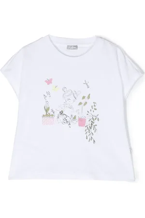 Il gufo Playera con estampado gráfico