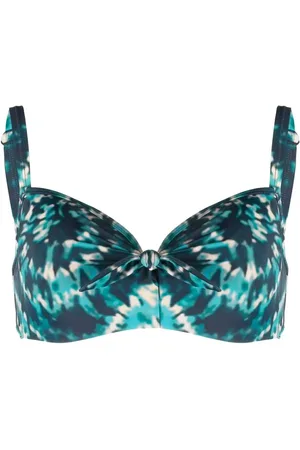 Marlies Dekkers Top de bikini con estampado tie-dye