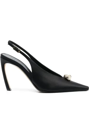 Lanvin Zapatillas con puntera en punta y tira trasera