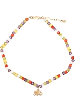 Sydney Evan Tobillera Elephant en oro amarillo de 14kt con dije