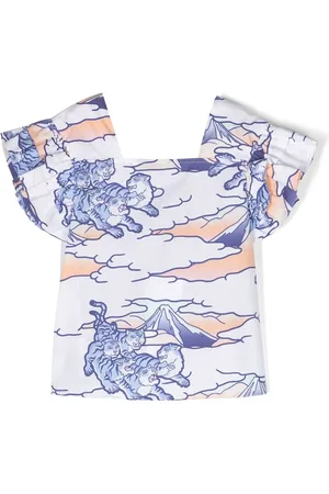 Kenzo Top con estampado gráfico