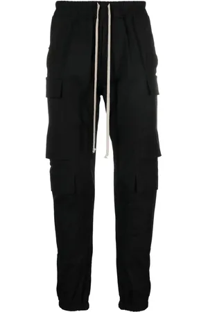 Rick Owens Pantalones cargo con cordones en la pretina