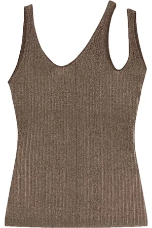 Simkhai Camiseta Saga tejida de canalé