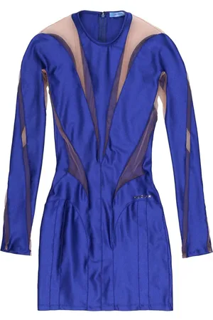 MUGLER Vestido corto Illusion