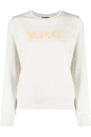 A.P.C. Sudadera manga larga con logo estampado