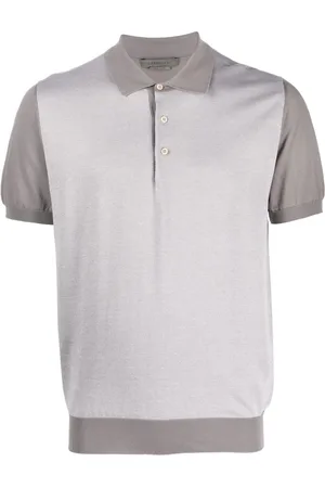 corneliani Playera tipo polo manga corta