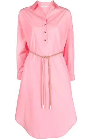 PESERICO SIGN Vestido camisero con cinturón
