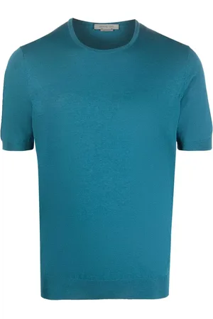 corneliani Playera de seda manga corta