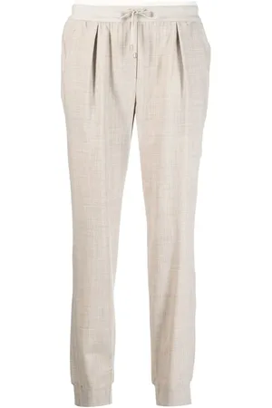 LORENA ANTONIAZZI Pants con cordones en la pretina