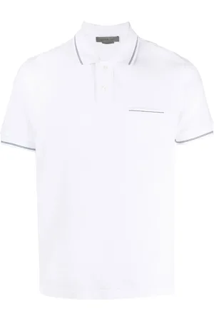 corneliani Playera tipo polo manga corta