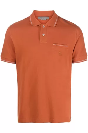 corneliani Playera tipo polo manga corta