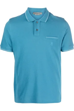 corneliani Playera tipo polo manga corta