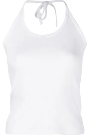 Filippa K Top de canalé con cuello halter
