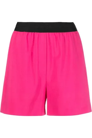 Msgm Shorts con logo en la pretina