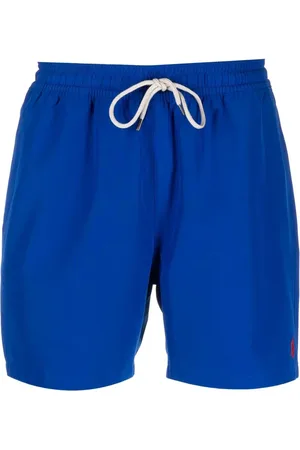 Ralph Lauren Shorts de playa con cordones en la pretina