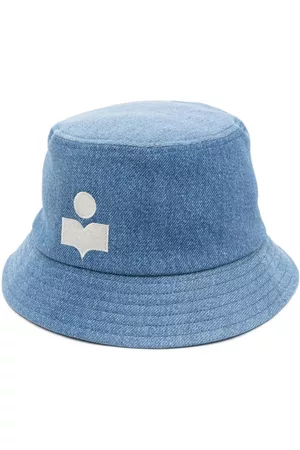 Isabel Marant Mujer Sombreros - Logo-print bucket hat