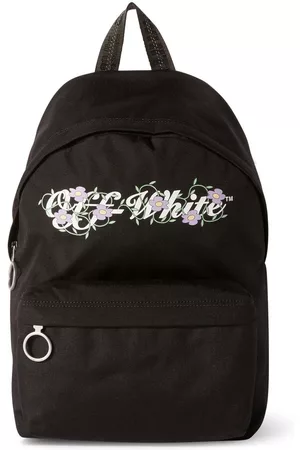 OFF-WHITE Mochilas - Off Flowers canvas backpack