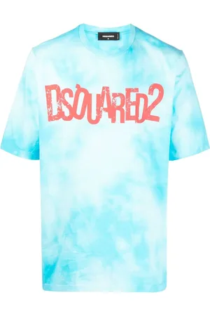 Dsquared2 Playera con estampado tie-dye