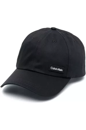 Calvin Klein Embroidered-logo cotton cap