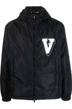 VALENTINO GARAVANI Chamarra con capucha y parche del logo