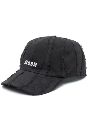 Msgm Logo-embroidered baseball cap