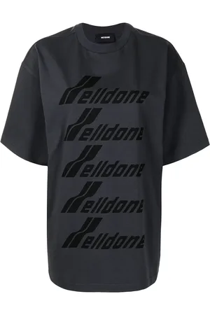 We11 Done Playera con logo estampado