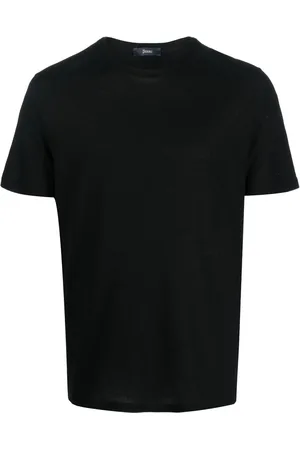 HERNO Playera con placa del logo