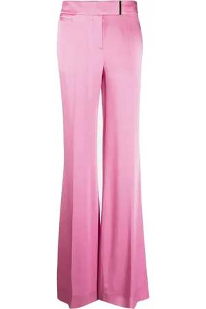 Tom Ford Pantalones anchos con tiro alto
