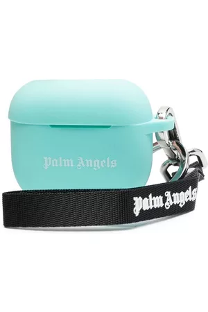 Palm Angels Logo-print Airpods case