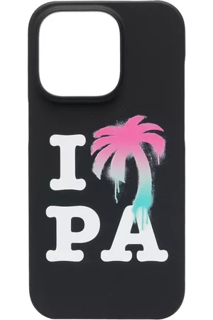 Palm Angels Palm Tree-print iPhone 14 case