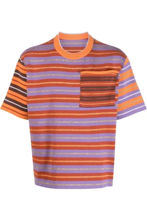 Jacquemus Playera con rayas estampadas